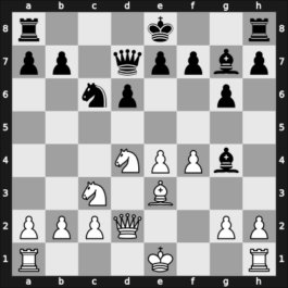 1962 Bucharest – Round 11 – Radovici, Corvin – 1-0 – Georgescu, Vasile-Maxim – G57