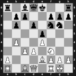 1962 Bucharest – Round 14 – Honfi, Karoly – 0-1 – Kholmov, Ratmir D – G73