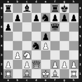 1962 Bucharest ROM – Round 5 – Shianovsky, Vladislav I – 1/2-1/2 – Sajtar, Jaroslav – G13