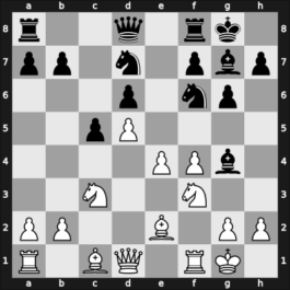 1962 Budapest-Warsaw m – Round ? – Szukszta, Janus – 1/2-1/2 – Haag, Ervin – G8