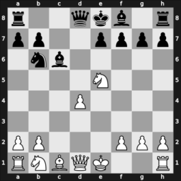 1962 Budapest-Warsaw m – Round ? – Adamski, Andrzej – 1/2-1/2 – Lengyel, Levente – G21