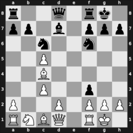 1962 Budapest-Warsaw m – Round ? – Forintos, Gyozo V – 1/2-1/2 – Gawlikowski, Stanislaw – G30