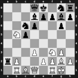 1962 Budapest-Warsaw m – Round ? – Gawlikowski, Stanislaw – 0-1 – Forintos, Gyozo V – G37