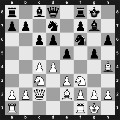 1962 CSR Ch – Round 12 – Alster, Ladislav – 1/2-1/2 – Jansa, Vlastimil – G99