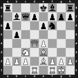 1962 Candidats Tournament – Round 1 – Keres, Paul Petrovich – 1/2-1/2 – Filip, Miroslav – G3