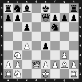 1962 Candidats Tournament – Round 3 – Benko, Pal – 1/2-1/2 – Tal, Mikhail – G10