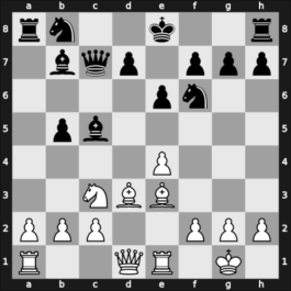 1962 Candidats Tournament – Round 6 – Keres, Paul Petrovich – 1-0 – Benko, Pal – G21
