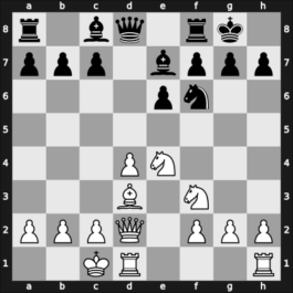 1962 Candidats Tournament – Round 8 – Fischer, Robert J – 1-0 – Benko, Pal – G28