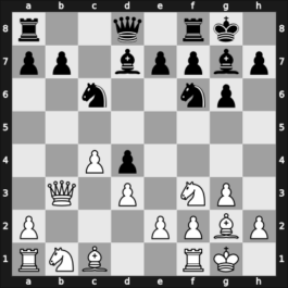 1962 Candidats Tournament – Round 11 – Benko, P. – 1/2-1/2 – Kortchnoi, V. – G41
