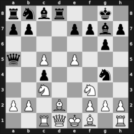 1962 Candidats Tournament – Round 12 – Petrosian, Tigran V – 1/2-1/2 – Benko, Pal – G43