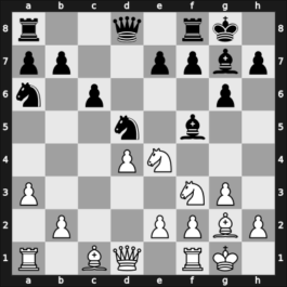 1962 Candidats Tournament – Round 15 – Korchnoi, Viktor – 0-1 – Geller, Efim P – G55