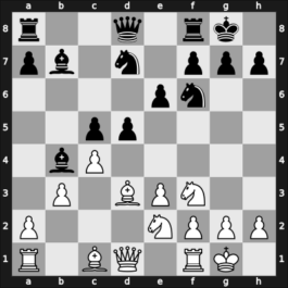 1962 Candidats Tournament – Round 18 – Petrosian, Tigran V – 1/2-1/2 – Keres, Paul Petrovich – G66