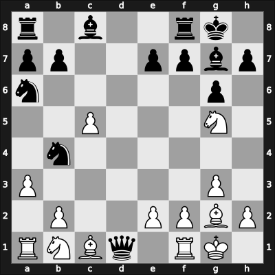 1962 Candidats Tournament – Round 18 – Kortchnoi, V. – 1/2-1/2 – Benko, P. – G67