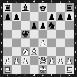 1962 Candidats Tournament – Round 20 – Geller, Efim P – 1-0 – Tal, Mikhail – G75