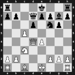 1962 Candidats Tournament – Round 25 – Keres, Paul Petrovich – 1/2-1/2 – Petrosian, Tigran V – G92