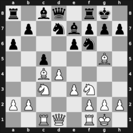 1962 Capablanca Memorial – Round 2 – Gligorić, Svetozar – 1/2-1/2 – Guimard, Carlos E – G13