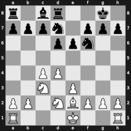 1962 Capablanca Memorial – Round 2 – Milev, Zdravko – 1/2-1/2 – Matanovic, Aleksandar – G14