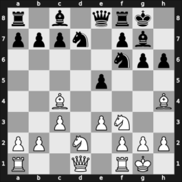 1962 Capablanca Memorial – Round 6 – Guimard, Carlos E – 0-1 – Najdorf, Miguel – G54