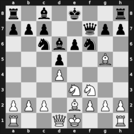 1962 Capablanca Memorial – Round 13 – Acevedo Ortega, Rodrigo Andres – 0-1 – Guimard, Carlos E – G132