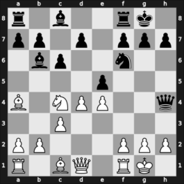 1962 Clare Benedict Cup 09th – Round 4 – Langeweg, Kick – 1/2-1/2 – Berliner Blau, Tom – G14
