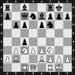 1962 Copenhagen – Round 1 – Nielsen, Axel – 1/2-1/2 – Pedersen, Eigil – G27