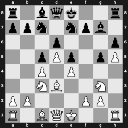 1962 Copenhagen – Round 2 – Hamann, Svend – 1/2-1/2 – Andersen, Borge – G30