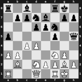 1962 Copenhagen – Round 6 – Andersen, Borge – 1/2-1/2 – Holm, Sejer – G38