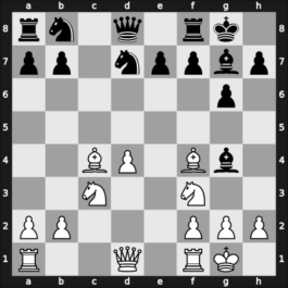 1962 DDR-12ch – Round 12 – Golz, Werner – 1/2-1/2 – Malich, Burkhard, Dr. – G31