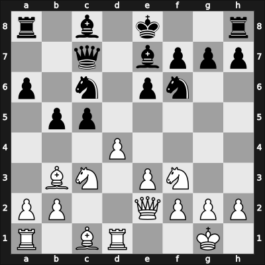 1962 Erevan ch-URS – Round 1 – Spassky, Boris V. – 1/2-1/2 – Kots, Yuri I – G10