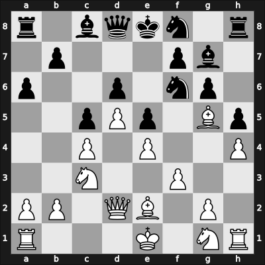 1962 Erevan ch-URS – Round 1 – Zaitsev, Alexander – 1-0 – Shianovsky, Vladislav I – G27