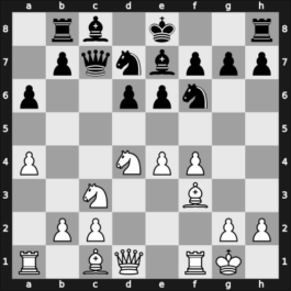 1962 Erevan ch-URS – Round 1 – Korelov, Alexander P – 0-1 – Tal, Mikhail – G74