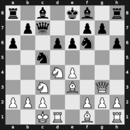 1962 Erevan ch-URS – Round 1 – Shianovsky, Vladislav I – 1/2-1/2 – Krogius, Nikolai V – G77