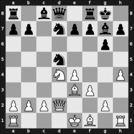 1962 Erevan ch-URS – Round 1 – Novopashin, Arkady – 1/2-1/2 – Zaitsev, Igor A – G84