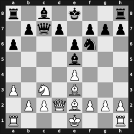 1962 Erevan ch-URS – Round 1 – Tal, Mikhail – 1-0 – Taimanov, Mark E – G102