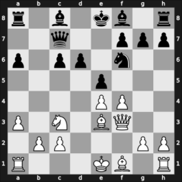 1962 Erevan ch-URS – Round 1 – Shianovsky, Vladislav I – 0-1 – Taimanov, Mark E – G107