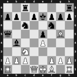 1962 Erevan ch-URS – Round 1 – Mnatsakanian, Eduard A – 1-0 – Zaitsev, Alexander – G119