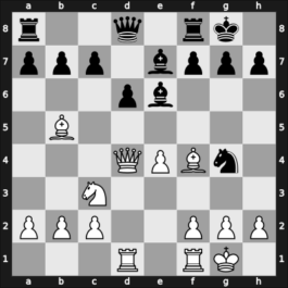 1962 Erevan ch-URS – Round 1 – Suetin, Alexey S – 1/2-1/2 – Korelov, Alexander P – G139