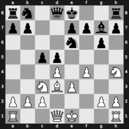 1962 FRG-NED – Round 1.5 – Prins, Lodewijk – 0-1 – Hecht, Hans-Joachim – G6