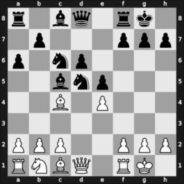 1962 GDR Ch Gera GER – Round 1 – Fuchs, Reinhart – 1/2-1/2 – Malich, Burkhard, Dr. – G2