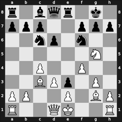 1962 GDR Ch Gera GER – Round 6 – Muehlberg, Siegfried – 1/2-1/2 – Fuchs, Reinhart – G10