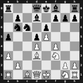 1962 GDR Ch Gera GER – Round 13 – Boehnisch, Manfred – 0-1 – Fuchs, Reinhart – G21