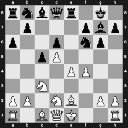 1962 Gera ch GDR – Round 8 – Malich, Burkhard, Dr. – 1/2-1/2 – Starck, Bodo – G16