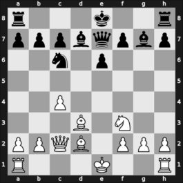 1962 Hastings II – Round 4 – Cafferty, Bernard – 1-0 – Milner Barry, Philip – G9