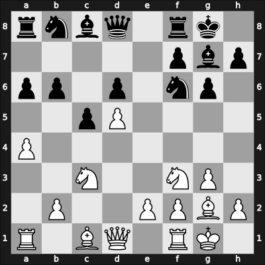 1962 Hastings II – Round 5 – Wood, Beau – 1-0 – Baretic, Dragoljub – G12