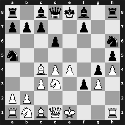 1962 Hastings II – Round 7 – Milner Barry, Philip – 0-1 – Baretic, Dragoljub – G23