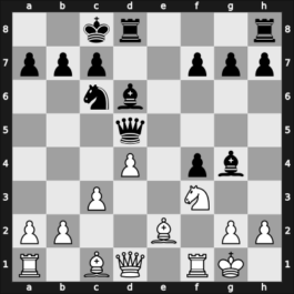 1962 Hastings II – Round 9 – Milner Barry, Philip – 0-1 – Aabel Thomas Eapen – G28