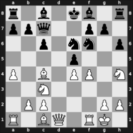 1962 Hastings II – Round 9 – Brinck-Claussen, Bjorn – 1-0 – Baretic, Dragoljub – G29
