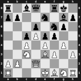 1962 Hastings6263 – Round 1 – Clarke, Paul R H – 1/2-1/2 – Kotov Lundqvist, Alex – G2