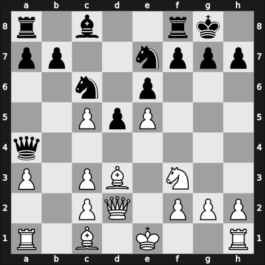 1962 Hastings6263 – Round 1 – Smyslov, Vladimir – 1-0 – Hollis, Adrian – G5