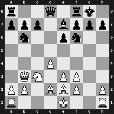 1962 Hastings6263 – Round 6 – Gligoric, Sofija – 0-1 – Smyslov, Vladimir – G27